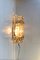 Crystal & Brass Sconce by Carl Fagerlund for Orrefors, 1960s 3