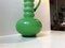 Grüne Skandinavische Glaskrug Vase von Ryd Glasbruk, 1970er 2