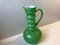 Scandinavian Green Glass Jug Vase from Ryd Glasbruk, 1970s, Image 3