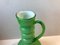 Scandinavian Green Glass Jug Vase from Ryd Glasbruk, 1970s 4