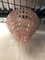 Mid-Century Pink Murano Round Polyhedra Chandelier, 1970s 4