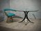 Round Glass & Metal T69 Table by Gerli Borsani for Tekno, 1960s, Image 7