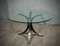 Round Glass & Metal T69 Table by Gerli Borsani for Tekno, 1960s, Image 8