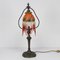 Antique Art Nouveau Glass Table Lamp 3
