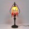 Antique Art Nouveau Glass Table Lamp 5