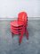 Industrial Stacking Dining Chairs from CAR Katwijk, 1980s, Set of 4 13