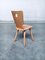 Dutch Brutalist Wooden Dining Chairs from Vervoort Tilburg, 1960s, Set of 2 3