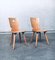 Dutch Brutalist Wooden Dining Chairs from Vervoort Tilburg, 1960s, Set of 2, Image 14