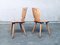 Dutch Brutalist Wooden Dining Chairs from Vervoort Tilburg, 1960s, Set of 2 10