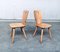 Dutch Brutalist Wooden Dining Chairs from Vervoort Tilburg, 1960s, Set of 2, Image 11