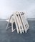Mid-Century Modern Folding Chairs by Aldo Jacober for Alberto Bazzani, Italy, 1960s, Set of 5, Image 10