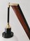 Vintage Deckenlampe aus Messing & Holz von Stilnovo 4