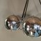 Mid-Century Chromed Steel Ceiling Lamp by Goffredo Reggiani 4