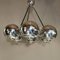 Mid-Century Chromed Steel Ceiling Lamp by Goffredo Reggiani, Image 6