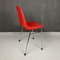 Französischer Roter Mid-Century Stuhl aus Kunststoff von Grosfillex, 1980er, 3er Set 9