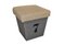 Vintage Style Storage Box Seat with Number, 2012 4