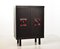 De Coene Style Brutalist Black Highboard with Red Accents, Belgium, 1960s, Image 1