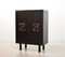 De Coene Style Brutalist Black Highboard with Red Accents, Belgium, 1960s, Image 9