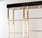 Hollywood Regency Style Black Lacquered Shelving Unit from Belgo Chrom / Dewulf Selection, Belgium, 1970s 7