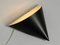 Large Metal Model 2020/21 Wall Lights from Staff, 1970s, Set of 6, Image 5