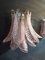 Murano Pink Glass Sconces, 1988, Set of 2, Image 4