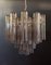 Lampadario tubolare in vetro di Murano, anni '80, Immagine 2