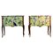 Gustavian Louis XV Style Chest of Drawers with Christian Lacroix Design, 1950s, Set of 2, Image 1