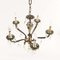 Brass Ceiling Lamp, 1920s, Image 3