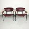 Vintage Italian Lounge Chairs by Gastone Rinaldi for Rima, 1950s, Set of 2 10