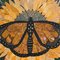 Englischer Vintage Marmor Monarch Schmetterling Tisch von Pietra Dura, 2000er 6