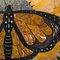 Mesa de mármol Monarch Butterfly inglesa vintage de Pietra Dura, década de 2000, Imagen 9