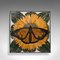 Englischer Vintage Marmor Monarch Schmetterling Tisch von Pietra Dura, 2000er 5