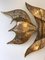 French Brass Fish Sconces by Richard Faure for Maison Honoré, 1980s, Set of 2 4