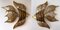 French Brass Fish Sconces by Richard Faure for Maison Honoré, 1980s, Set of 2 1
