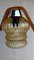 Lámpara de araña vintage de Drevo Humpolec para Inva Litomerice, años 70, Imagen 5
