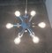Mid-Century Space Age Chrome Ceiling Lamp, Image 2