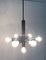 Mid-Century Space Age Chrome Ceiling Lamp, Image 3