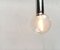 Vintage Space Age Chrome & Glass Pendant Lamps by Motoko Ishii for Staff, Set of 2 11