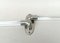 Vintage French Art Deco Glass & Nickel-Plated Towel Racks, Set of 3, Image 13