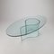 Italian Curved Glass Coffee Table from Fiam, Italy, 1990s 6