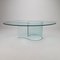 Italian Curved Glass Coffee Table from Fiam, Italy, 1990s 3