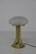 Art Nouveau Brass Table Lamp, 1900s 4