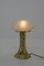 Jugendstil Messing Tischlampe, 1900er 2