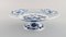 Antique Blue Onion Cake Plateau in Hand-Painted Porcelain from Meissen 2