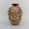 Große Glasierte Vasen aus Keramik von Louis Dage, 2er Set 4