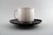 Porcelain Black Coffee Service Set by Tapio Wirkkala for Rosenthal, Set of 15, Image 4