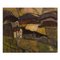 Olby Larsen, Svezia, Olio su tela, Paesaggio modernista astratto, 1955, Immagine 1