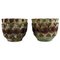 Flower Pots in Glazed Ceramics, 1960s, Set of 2, Image 1