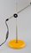 Adjustable Desk Lamp in Yellow Lacquered Metal, 1970s 5