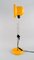 Adjustable Desk Lamp in Yellow Lacquered Metal, 1970s 8